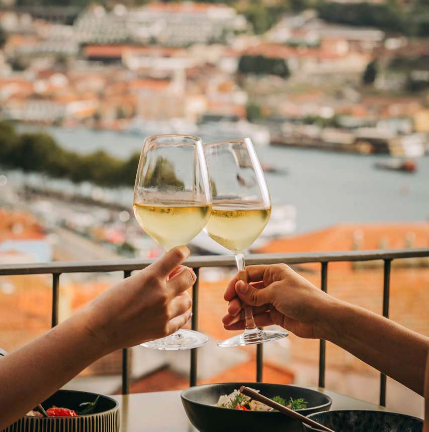 Sobremesa con vistas al Duero